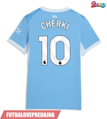Lacne Ženy Futbalové dres Manchester City Rayan Cherki #10 2026-27 Krátky Rukáv - Domáci